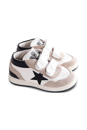 sneakers in pelle bianco GOLDEN GOOSE KIDS | GJF00773F00741511395